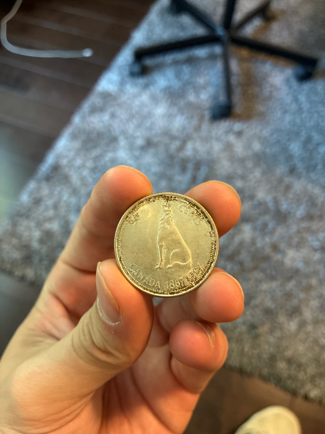 1967 Canada 50 Cents Coin