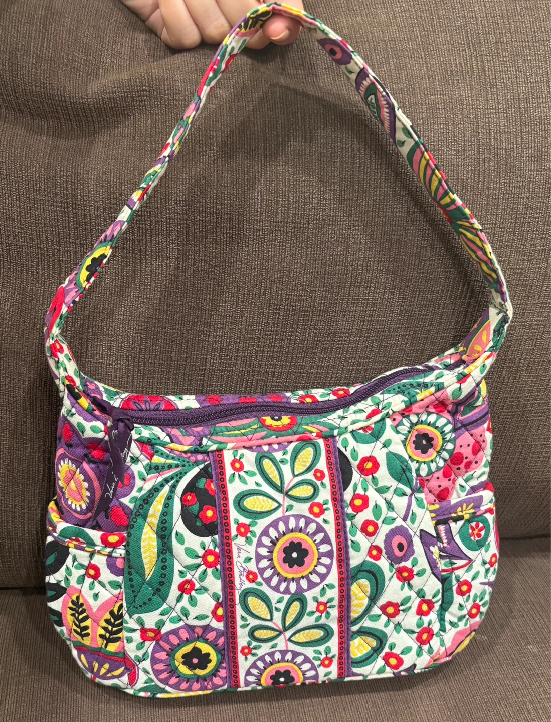 Vera Bradley Quilted Viva La Vera Mini Shoulder Bag