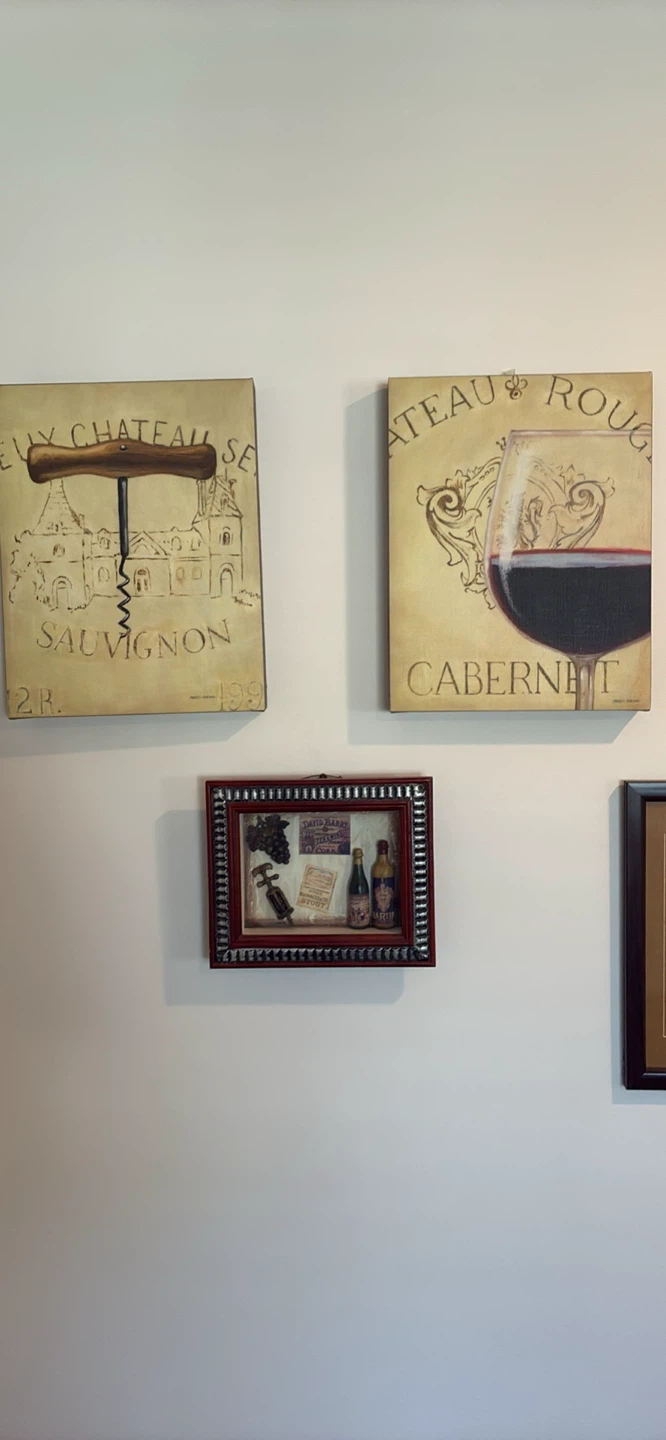 Wine-Themed Wall Art Set – 5 Pieces - photo 2