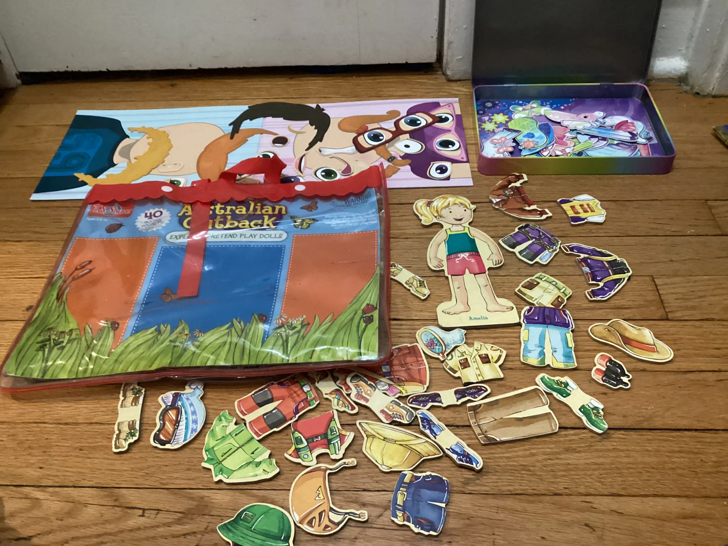 ⚽️Magnetic Unicorn Magic & Australian Outback Play Dolls Set - photo 2