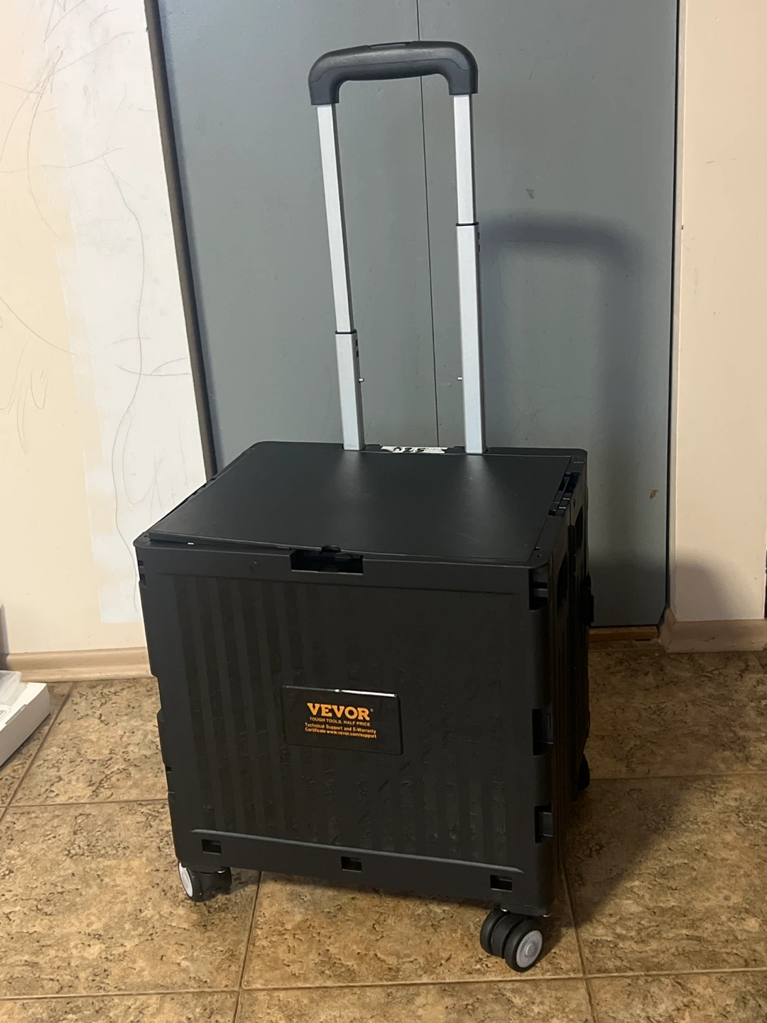 VEVOR Folding Utility Cart with Wheels