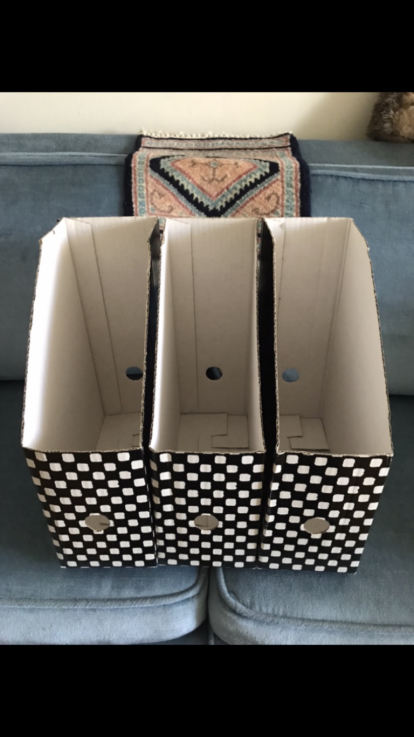6 Magazine/File/Documents Holders - 2 Different Sets!