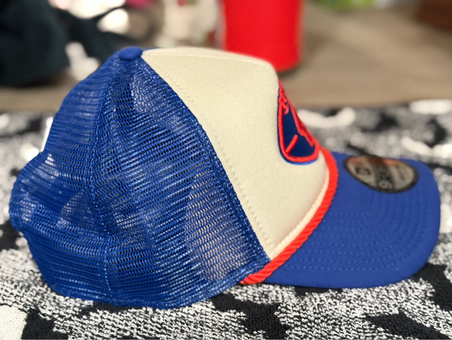 New Era NFL Buffalo Bills 9FORTY Adjustable Trucker Hat - photo 4