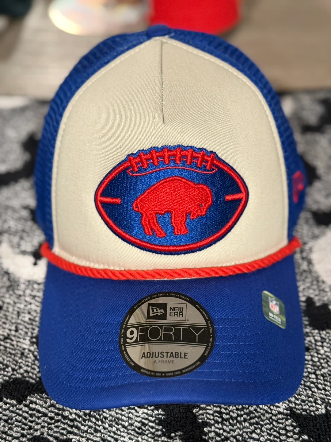 New Era NFL Buffalo Bills 9FORTY Adjustable Trucker Hat