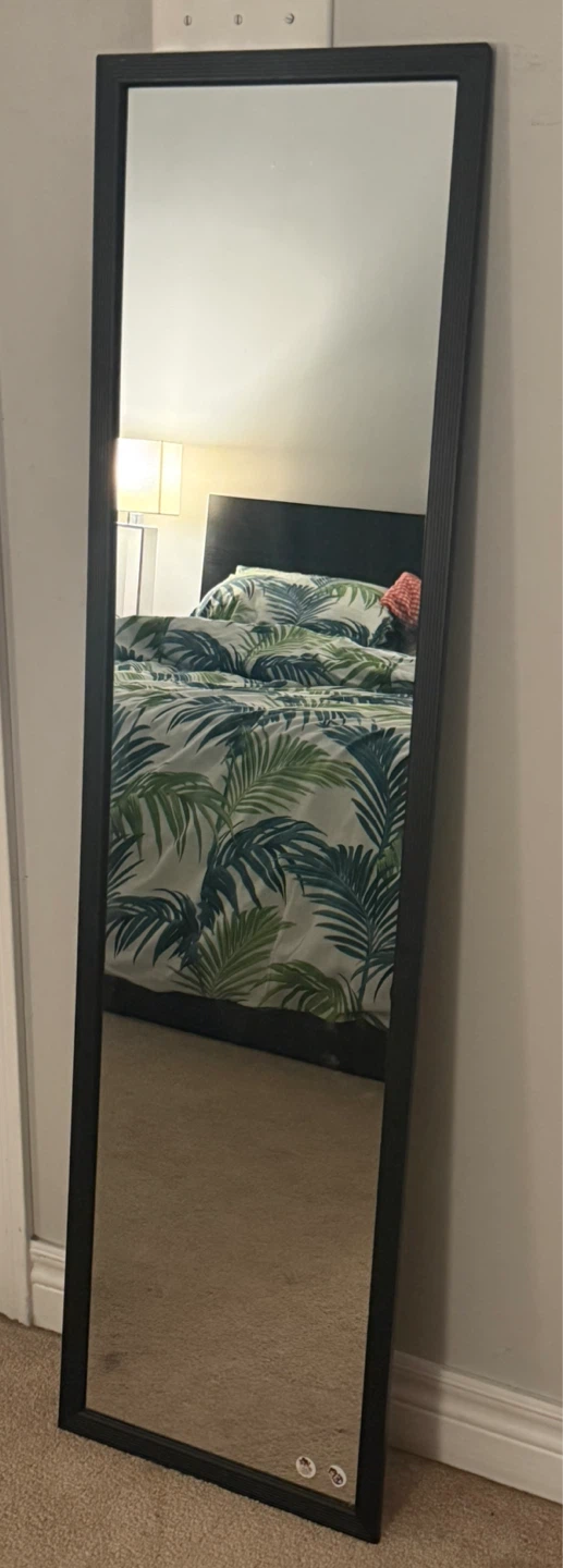 Black Full Length Mirror - photo 2