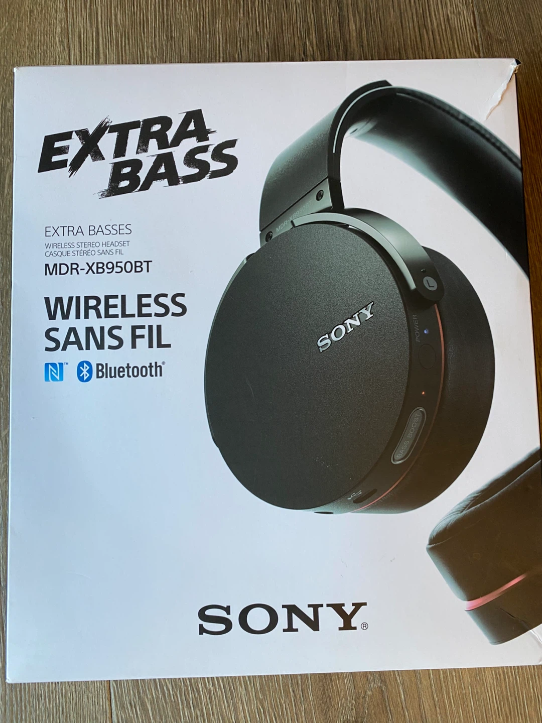 Sony EXTRA BASS MDR-XB950BT Wireless Stereo Headphones
