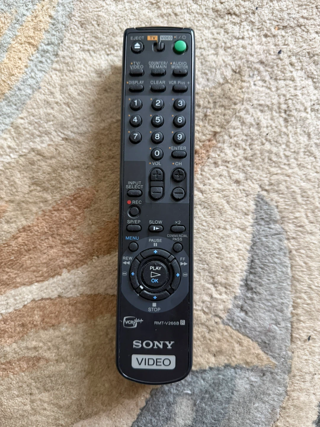 ORIGINAL SONY RMT-V257C REMOTE CONTROL
