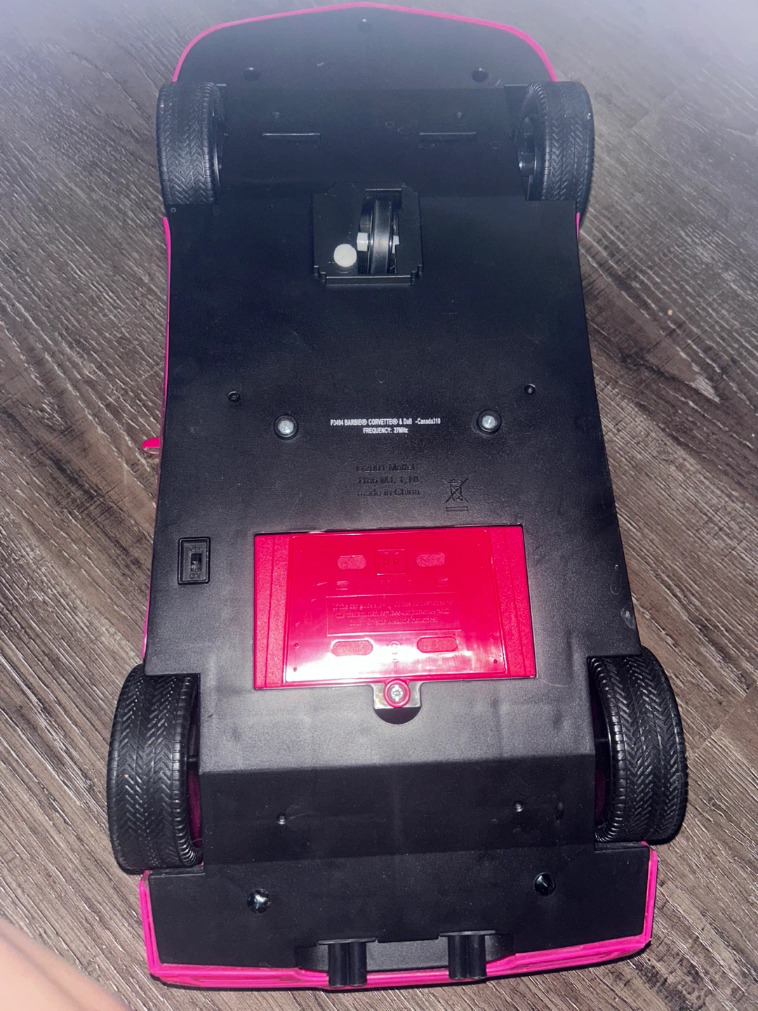 Barbie Pink Corvette Convertible Toy Car - photo 4