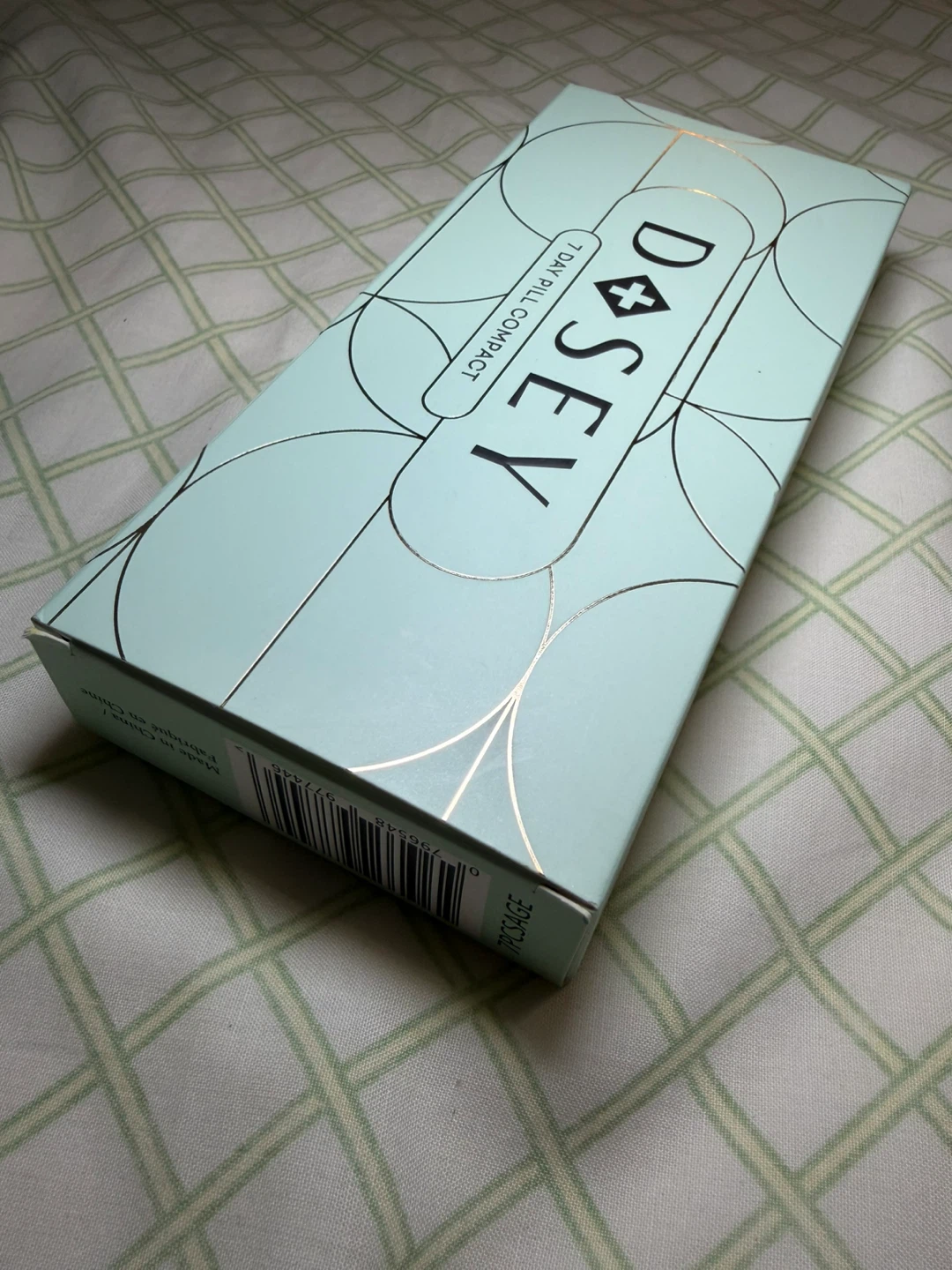 New Dosey 7-Day Pill Compact with Mirror Green - photo 5