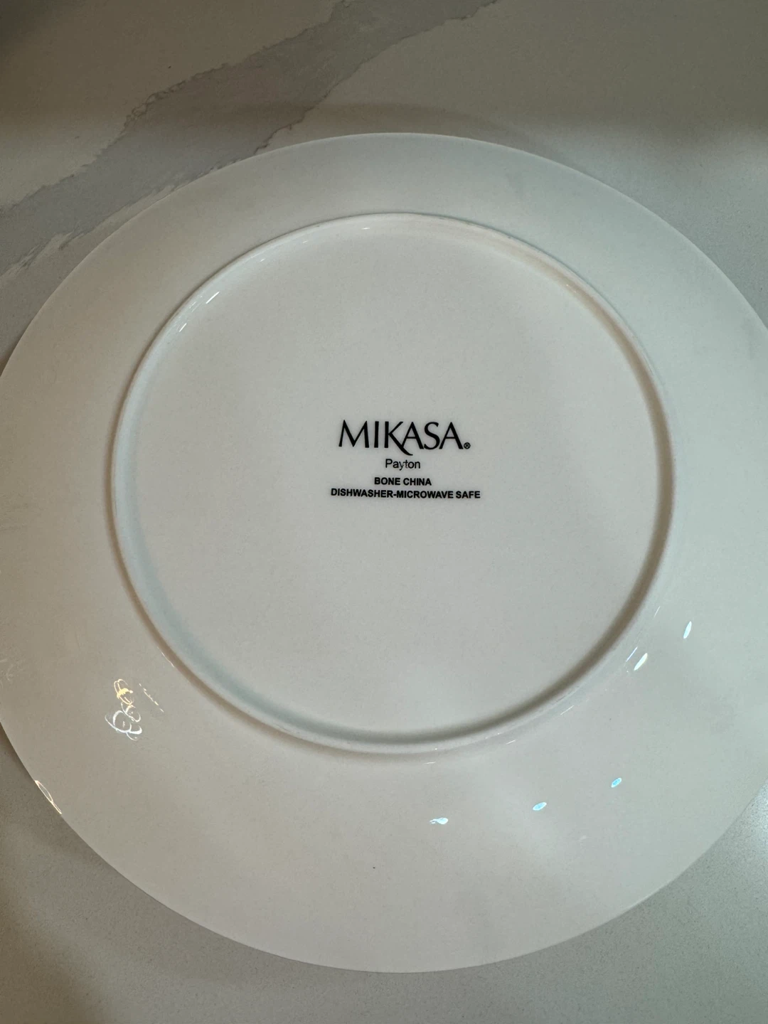 Mikasa Payton Bone China Dinner Plates- ⚽️ - Set of 7 - photo 2