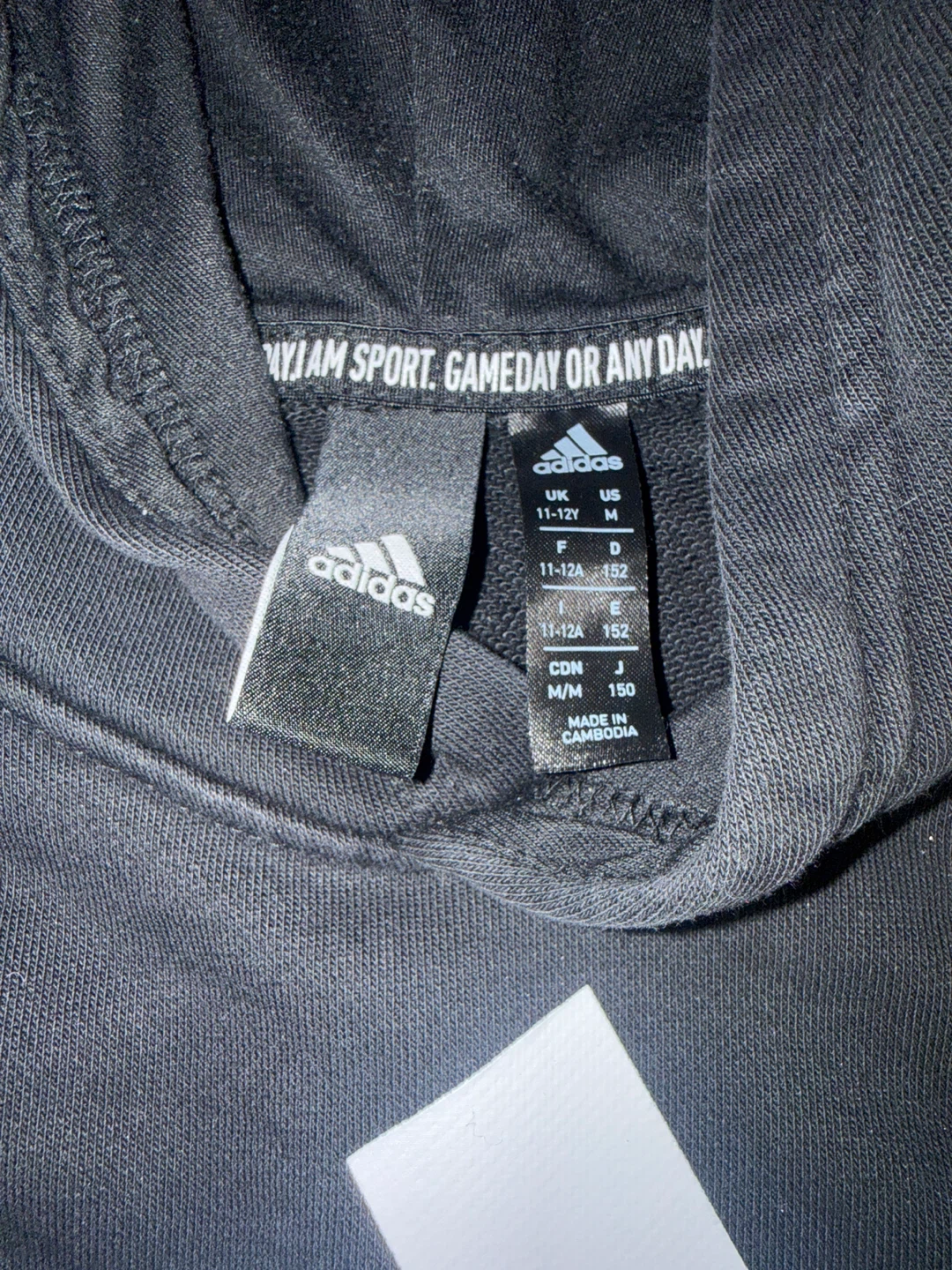 Black Adidas Hoodie with Logo - photo 3