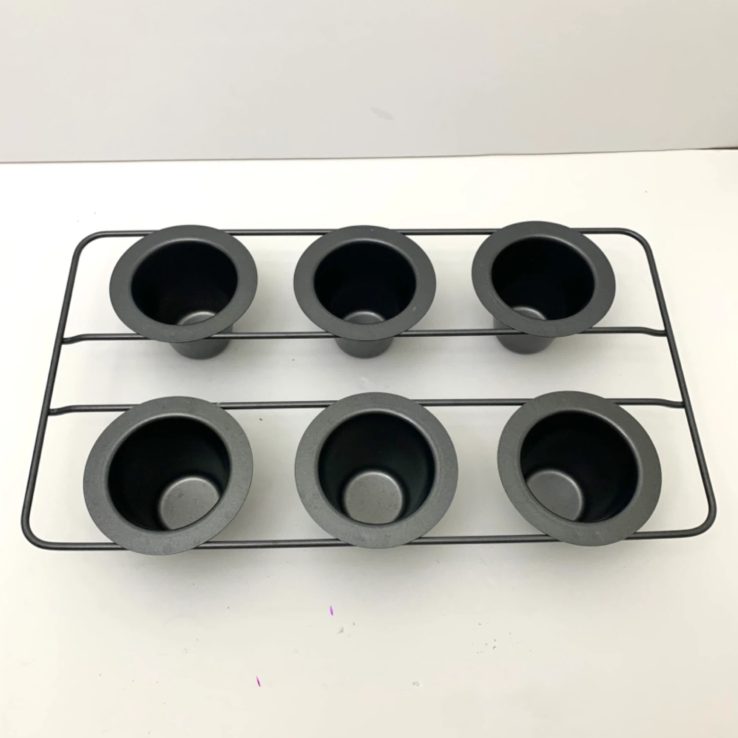 Muffin Pan Cupcake Pan Baking Tray Bakeware 6 Cup Kitchen Tool