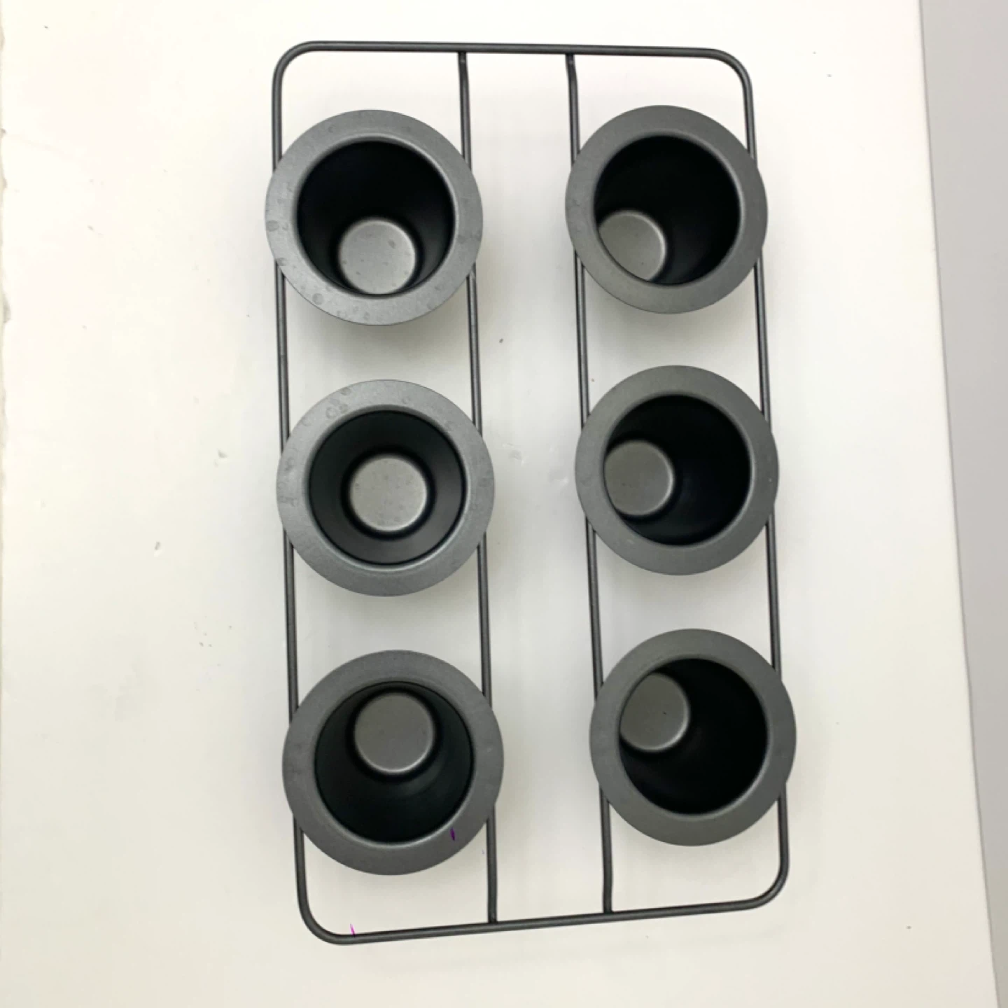 Muffin Pan Cupcake Pan Baking Tray Bakeware 6 Cup Kitchen Tool - photo 3