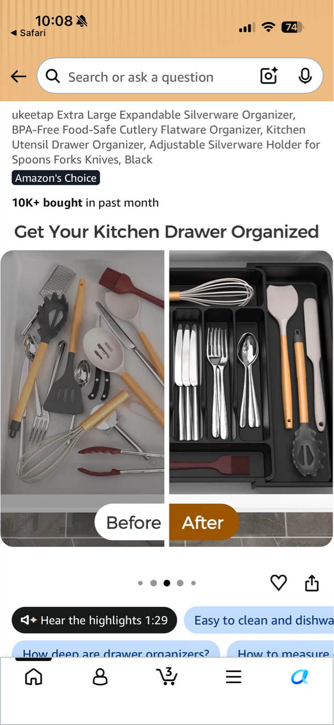 Expandable kitchen Organizer - photo 4