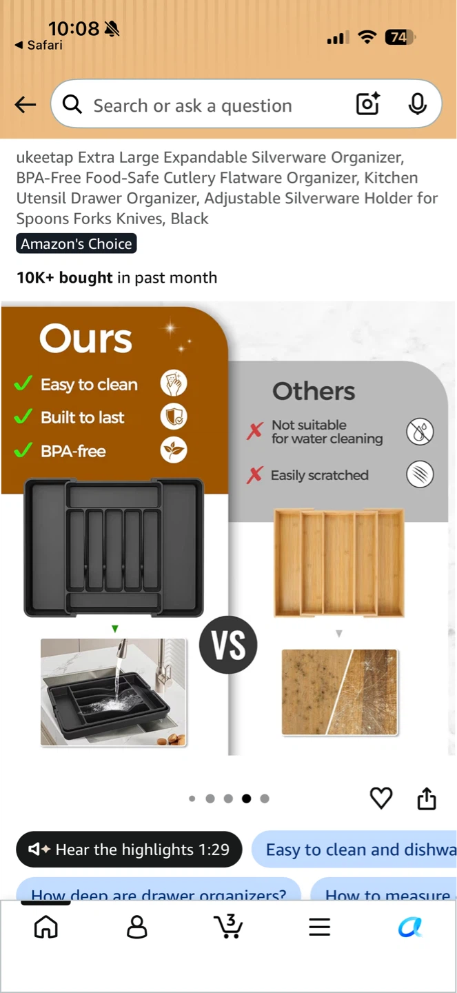 Expandable kitchen Organizer - photo 5