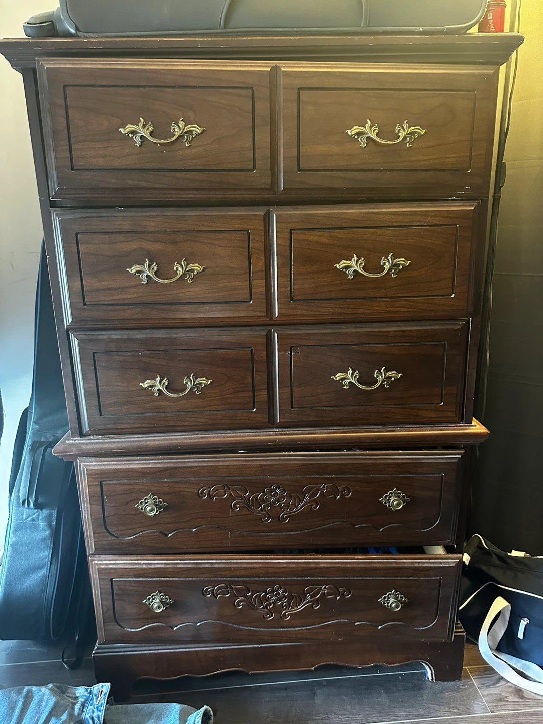 Dark Wood Dresser