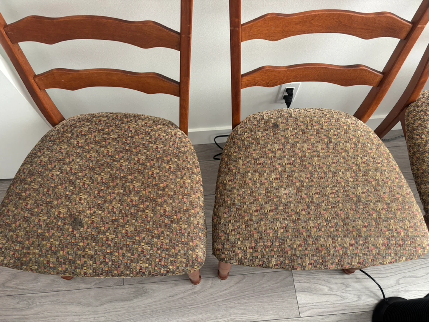 4 x Large Dining Chairs - photo 3
