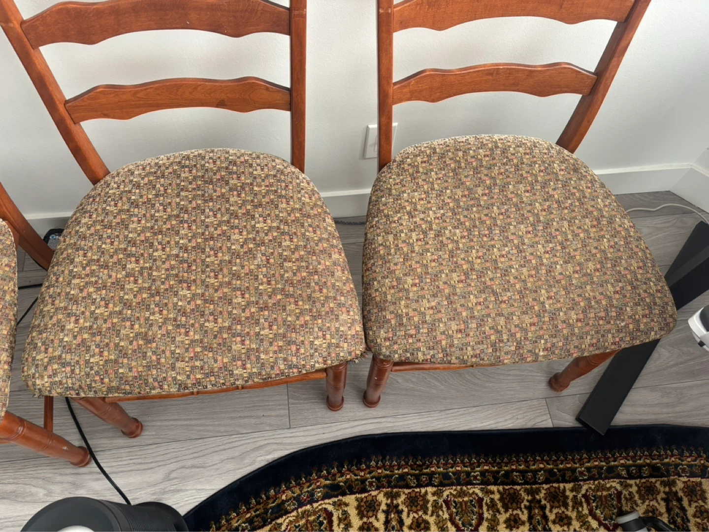 4 x Large Dining Chairs - photo 4