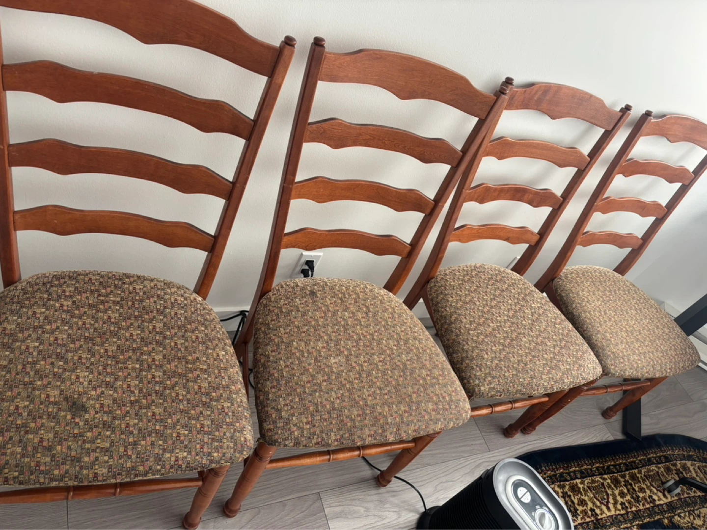 4 x Large Dining Chairs - photo 2