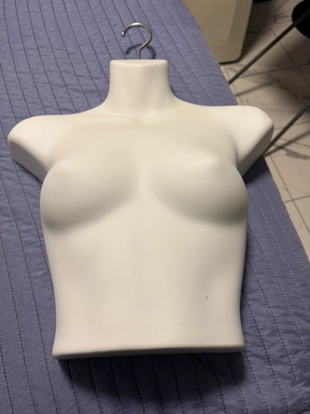 White Mannequin Torso Display Form