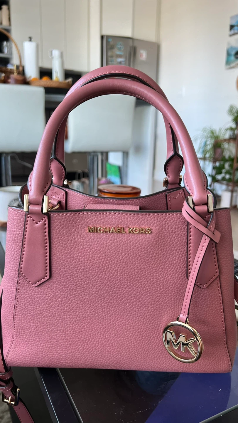 Michael Kors Satchel Pink Leather Handbag