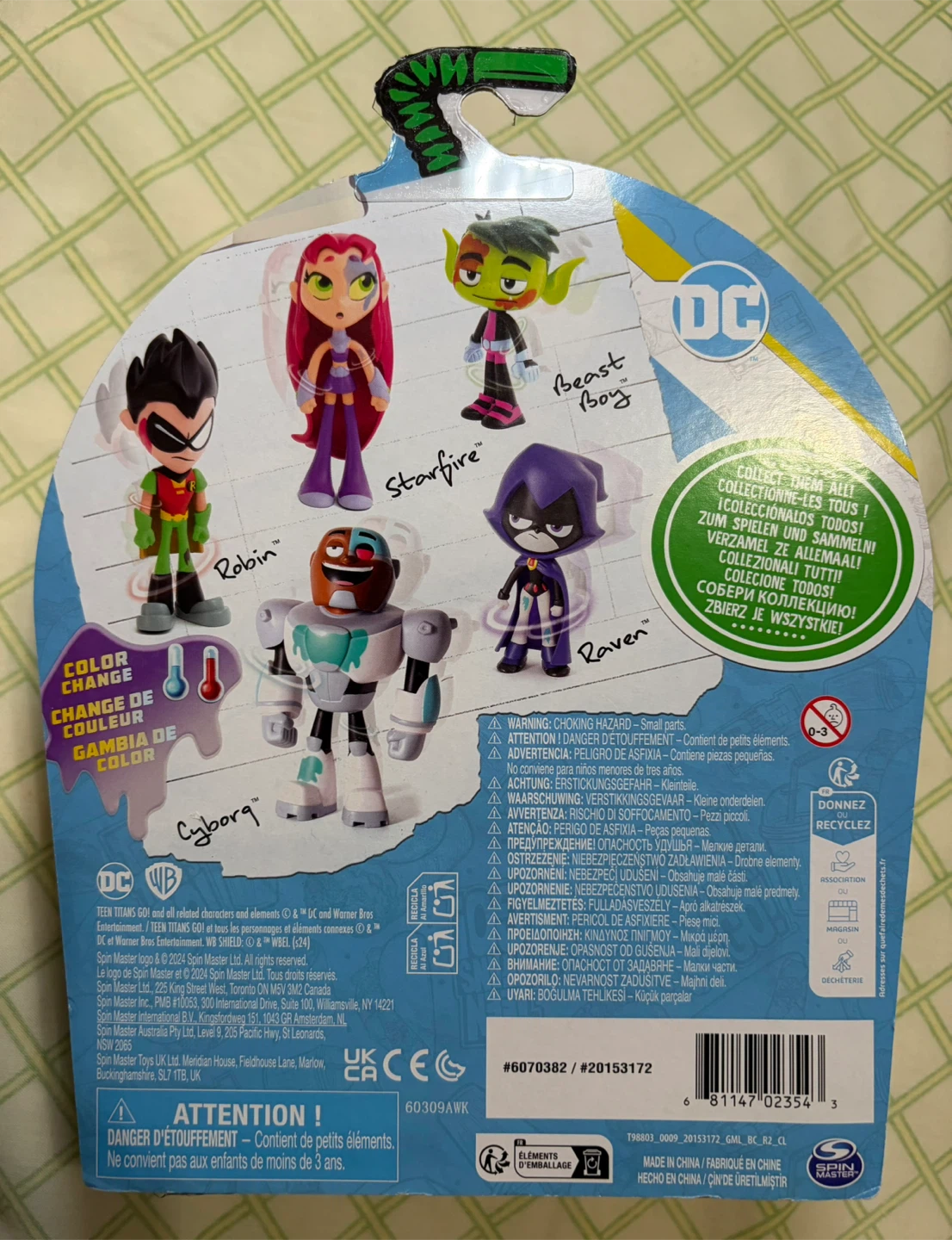 Teen Titans Go! Twisty Titans Beast Boy Color Change - photo 4