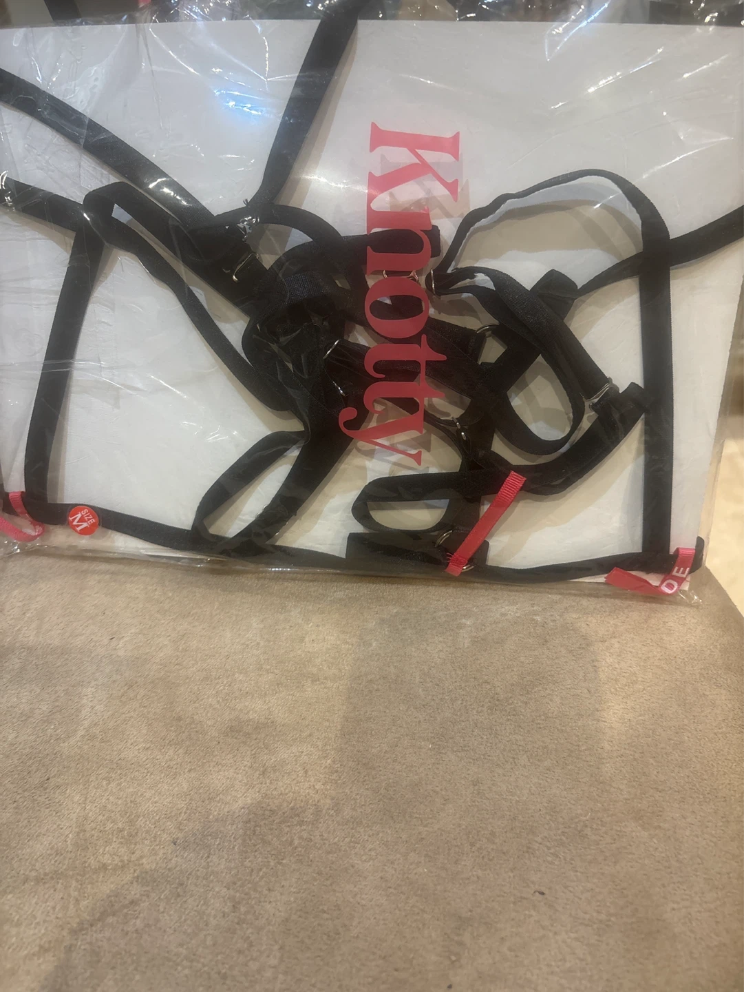 ⚽️Knotty Black Mesh Bra - photo 2