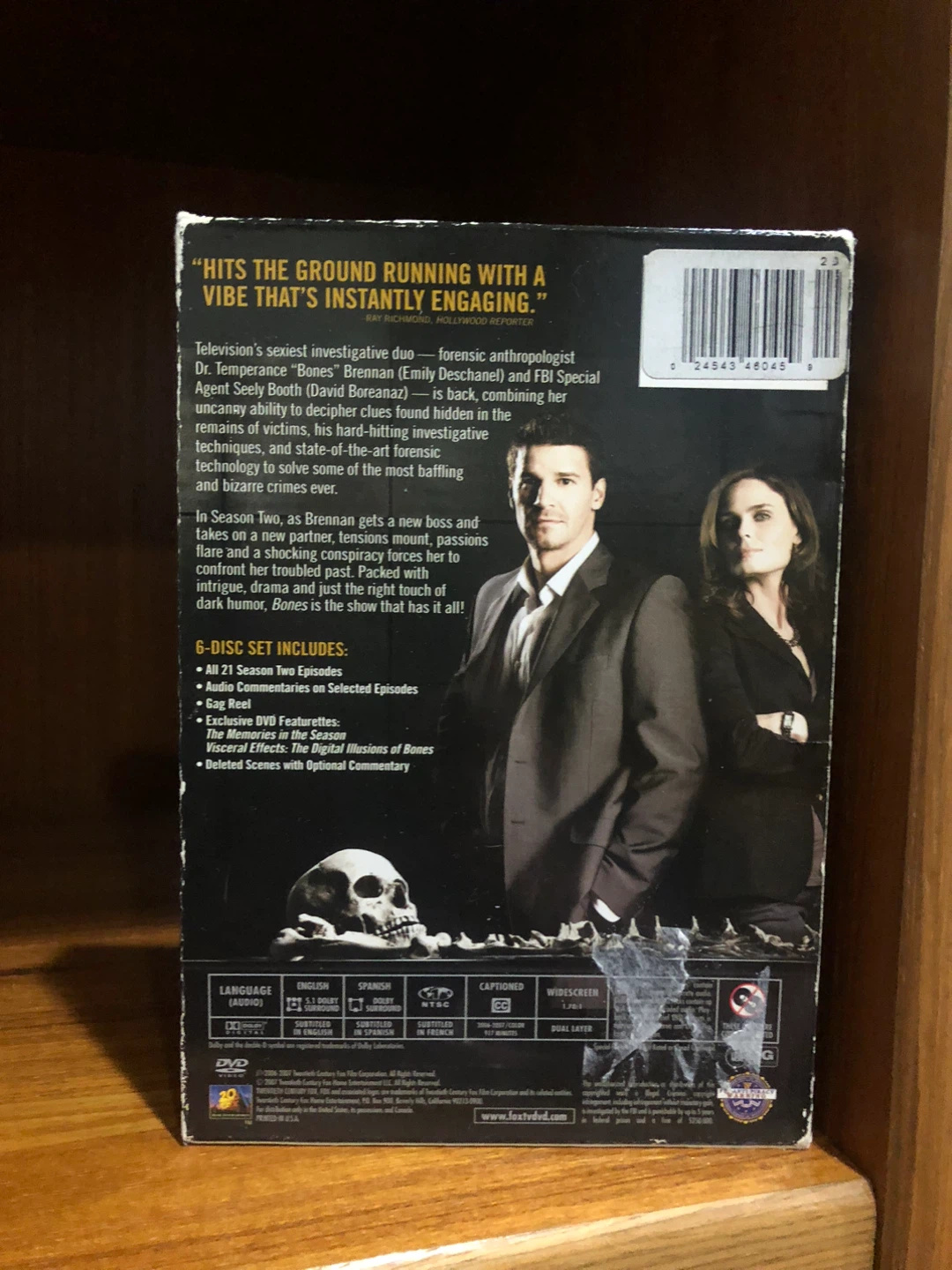 BONES Season Two DVD ⚽️ - photo 2