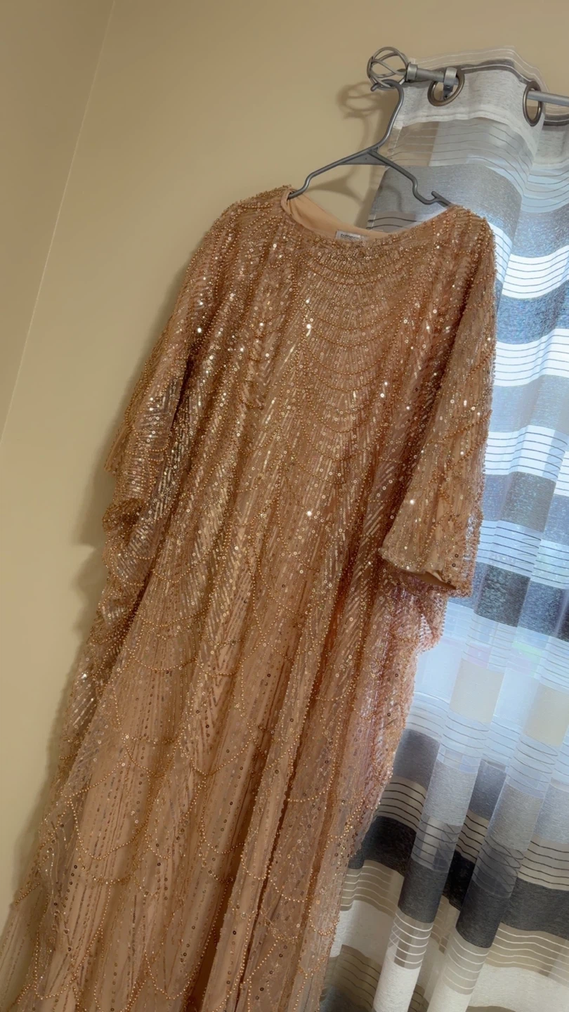 Sparkly Beaded Kaftan Dress - photo 3