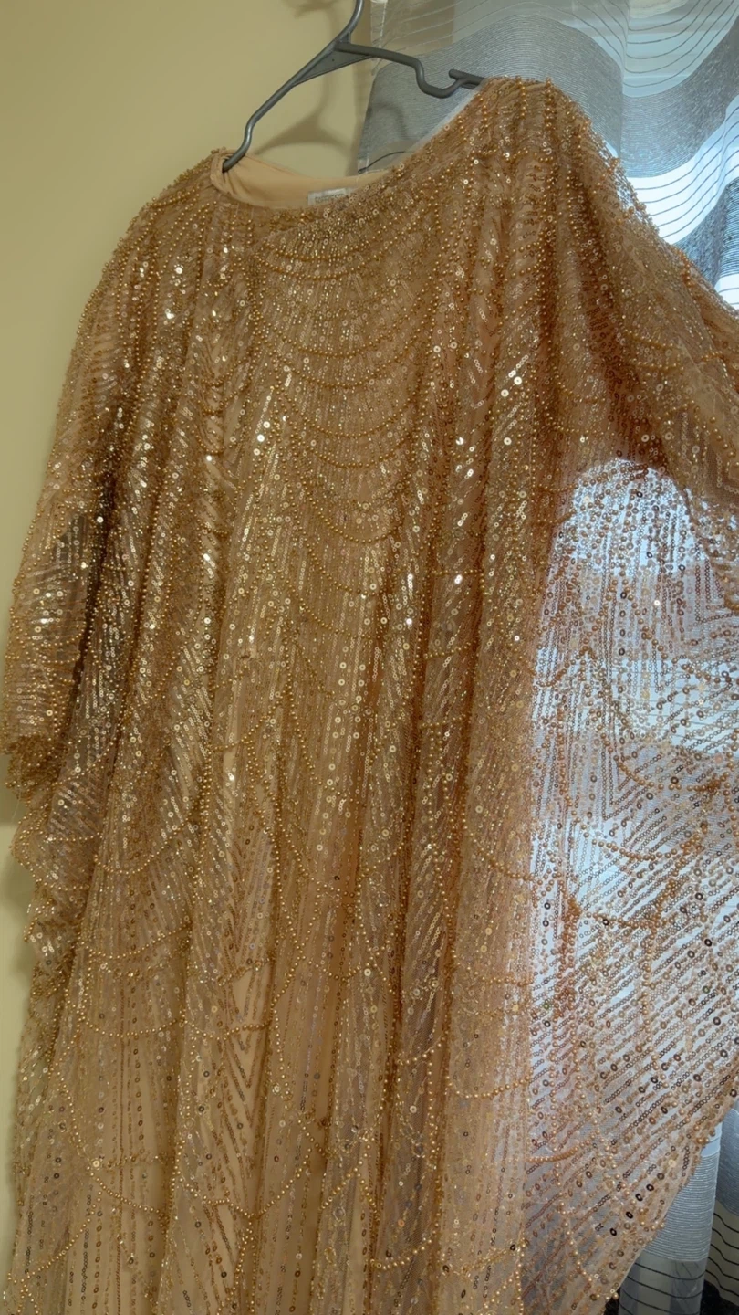 Sparkly Beaded Kaftan Dress - photo 4