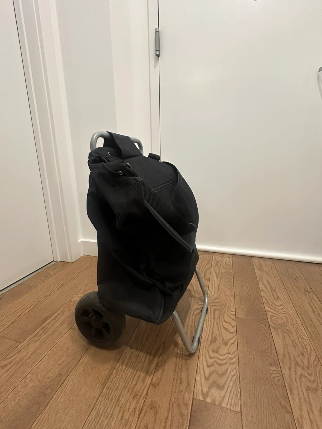Trolley Dolly Black Foldable Shopping cart - photo 3