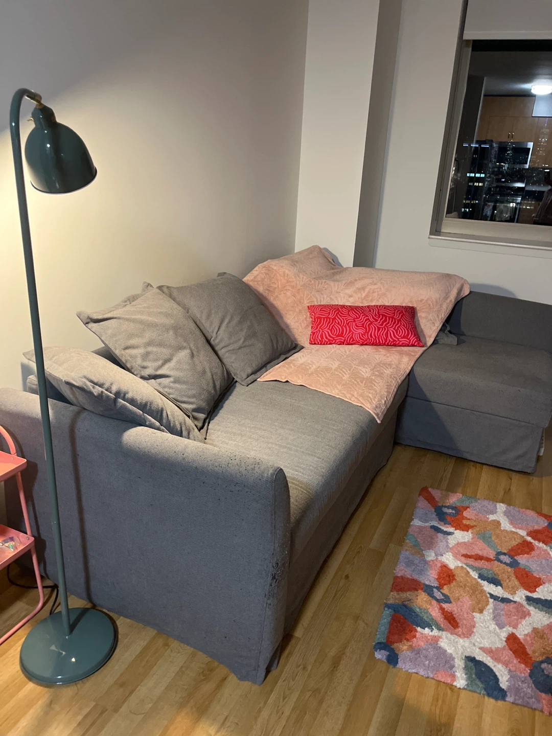 IKEA HOLMSUND Sleeper Sofa Dark Gray - photo 5