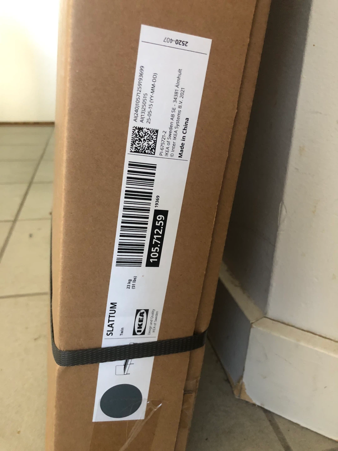 New IKEA SLATTUM Twin Bed Frame - photo 2