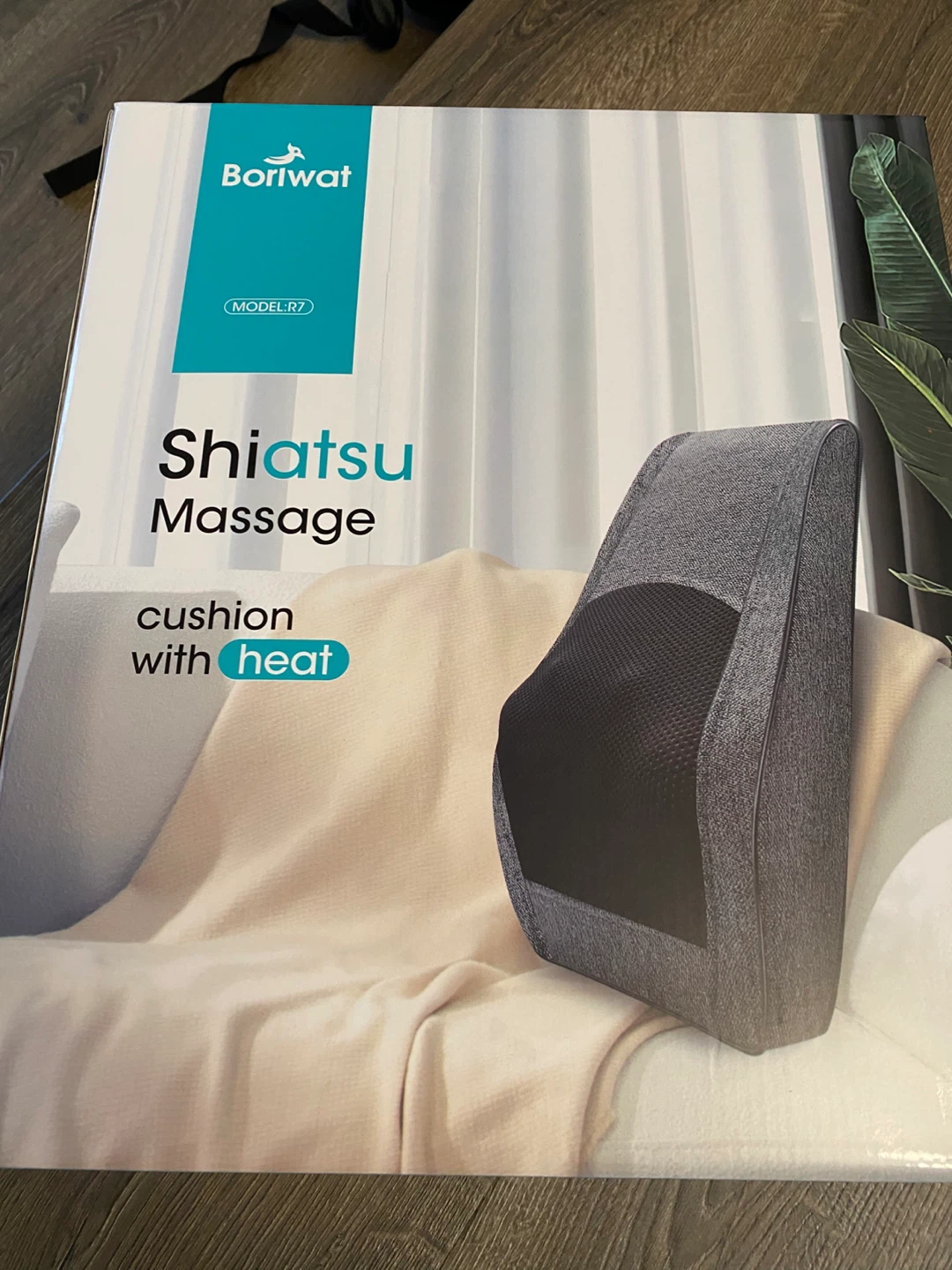Boriwat Shiatsu Massage Cushion with Heat