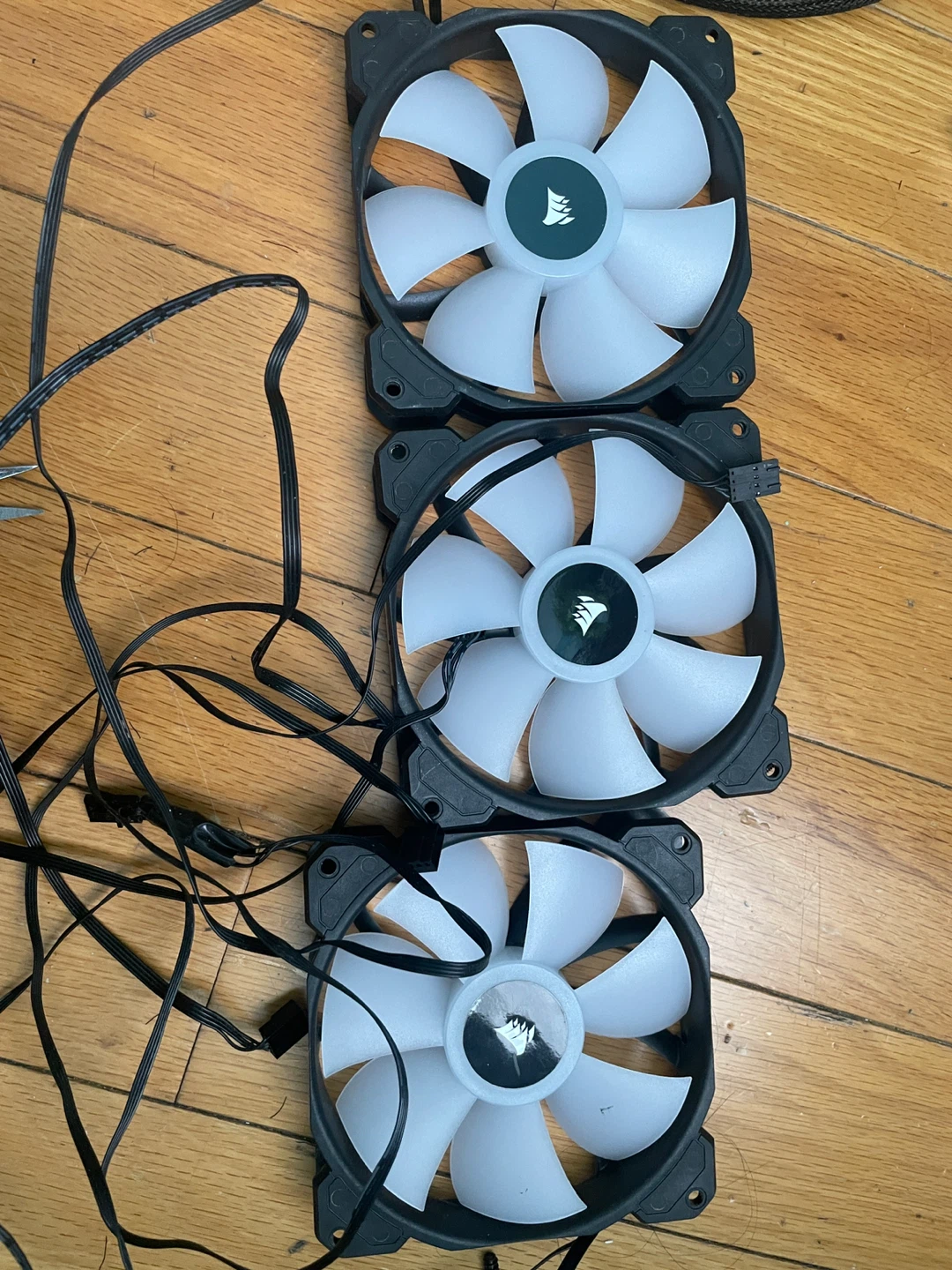 3 Corsair fans