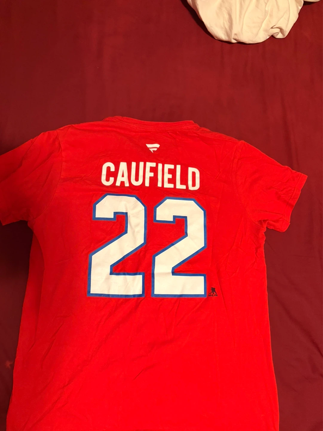 Fanatics Montreal Canadiens Caufield #22 T-Shirt - photo 3