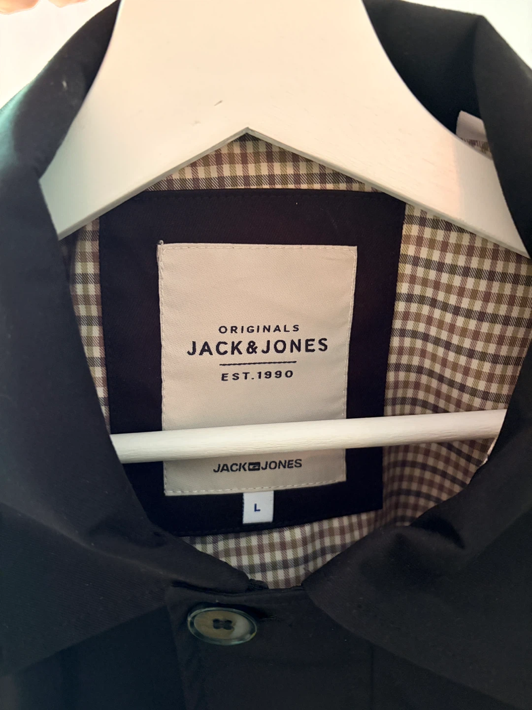 JACK & JONES Men's Black Jacket Size L - photo 2
