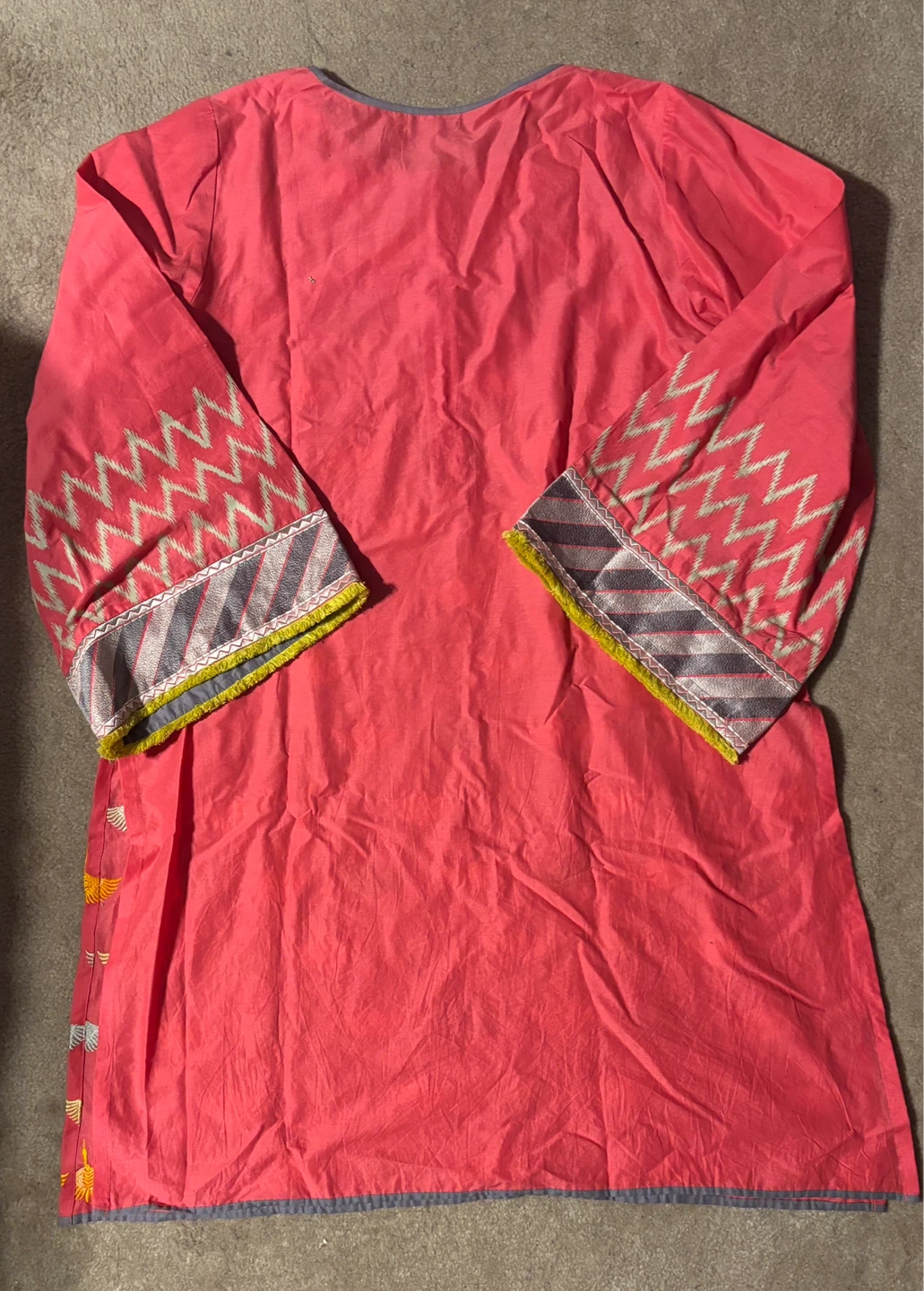 J. (J-Dot) Pret Pink Embroidered Tunic Top (size XL) - photo 3