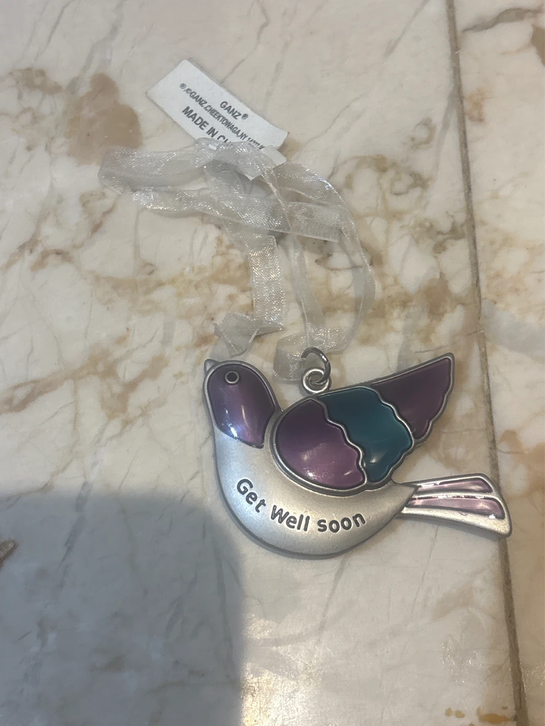 ⚽️Ganz "Get Well Soon" Bird Ornament
