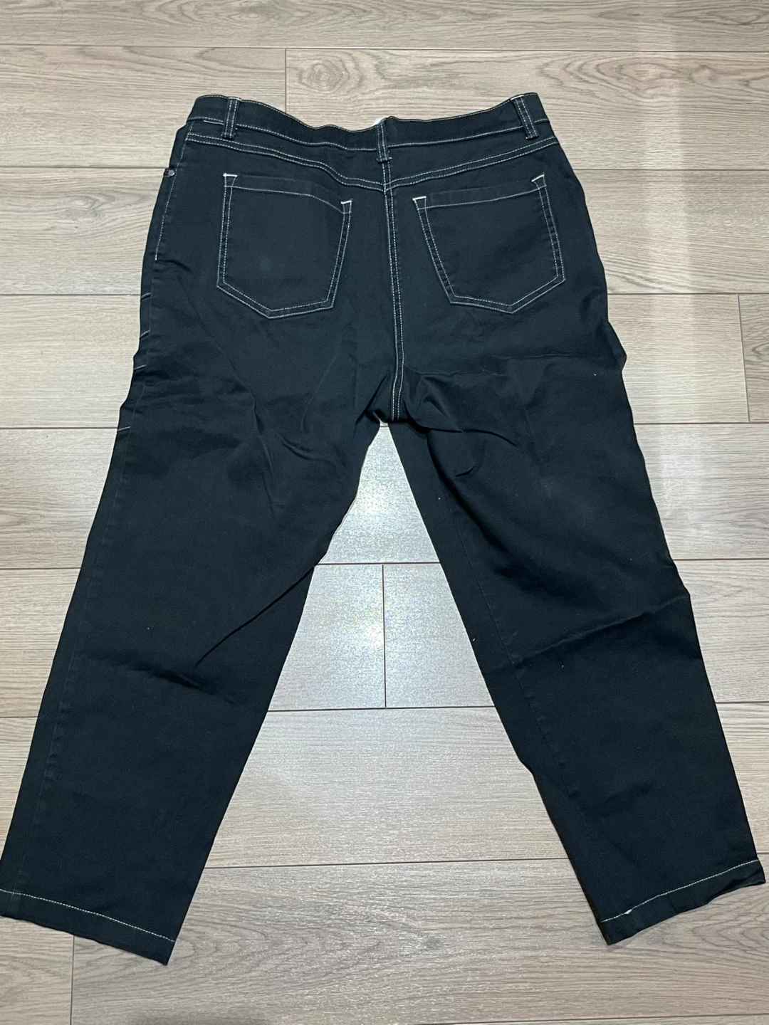 Haggar Petite Black Pants Size 10 - photo 2