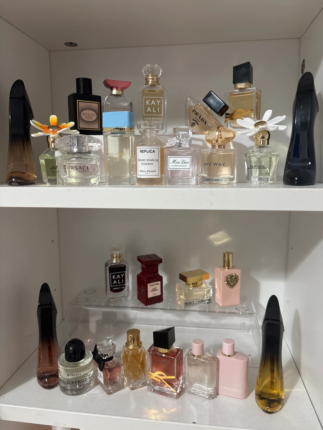 Assorted Perfume Bottles Collection