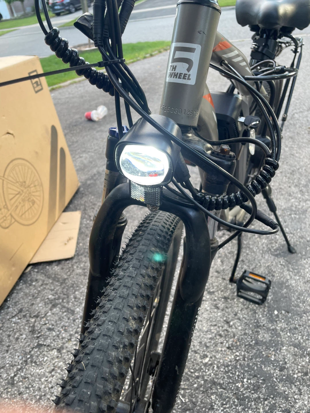 5TH WHEEL Electric Bike EB17 - Gray - photo 5