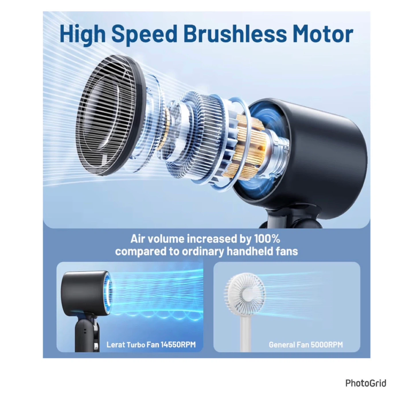 Brand new Portable Handheld Turbo Fan - photo 5