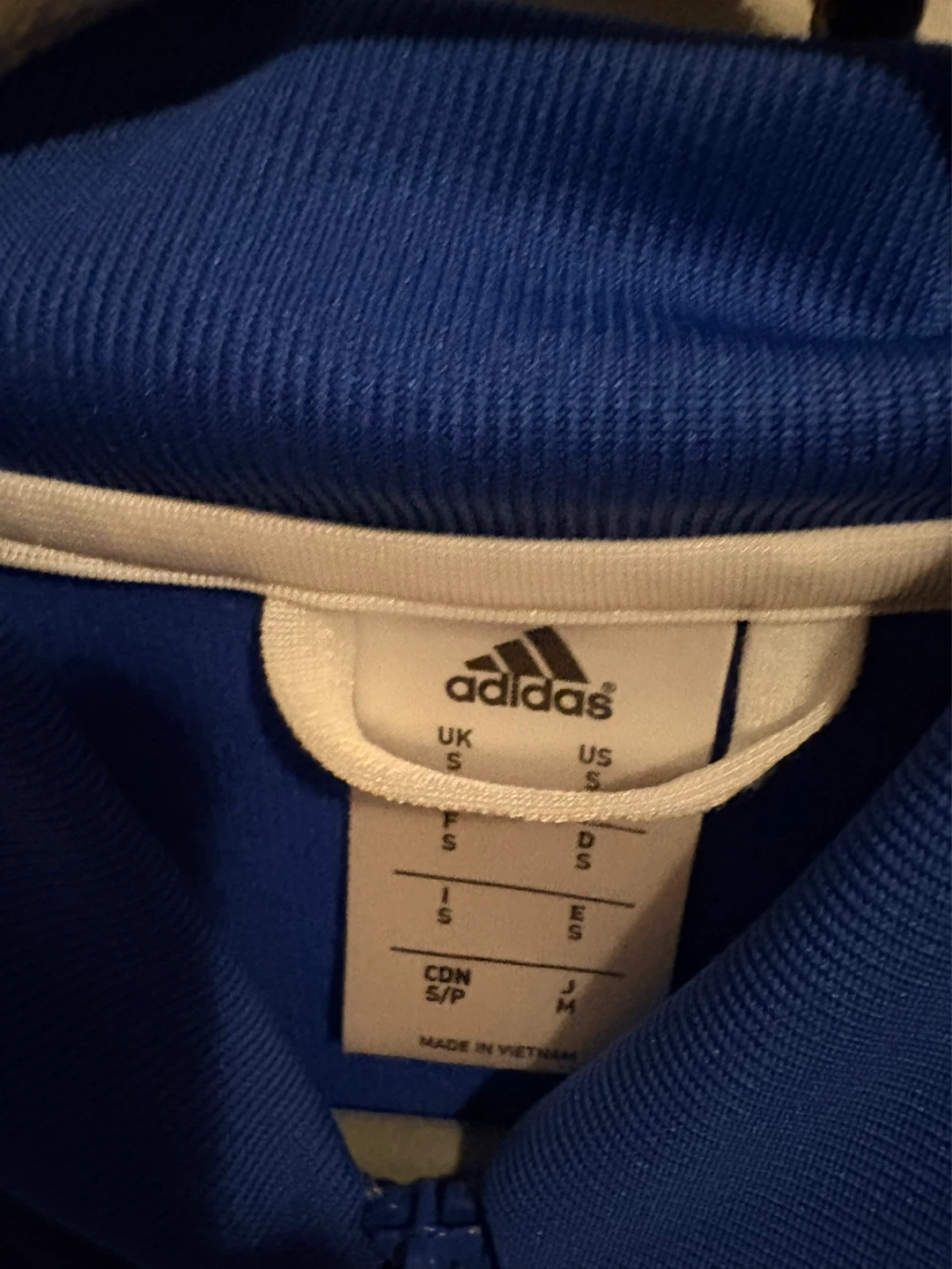 Adidas Chelsea FC Track Jacket Blue Size S - photo 3