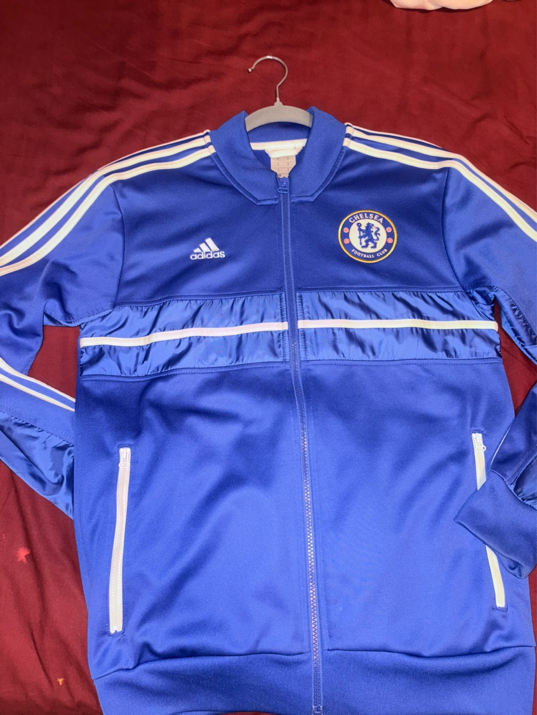 Adidas Chelsea FC Track Jacket Blue Size S