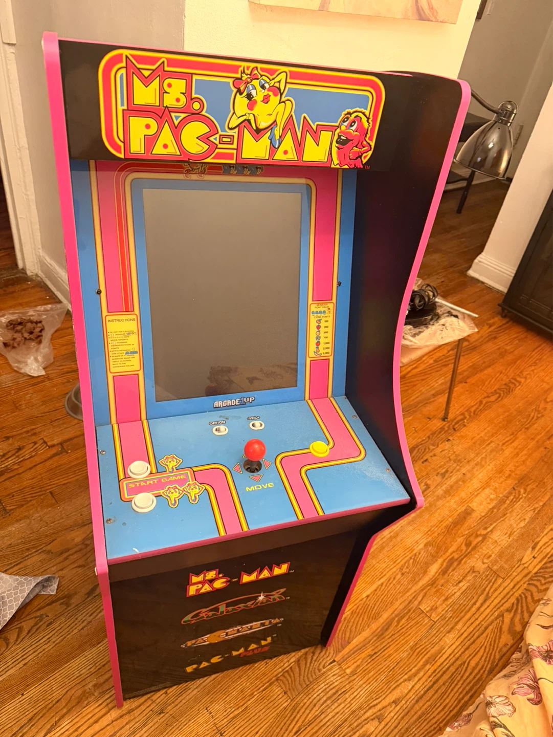 Ms. Pac-Man Arcade1Up Cabinet
