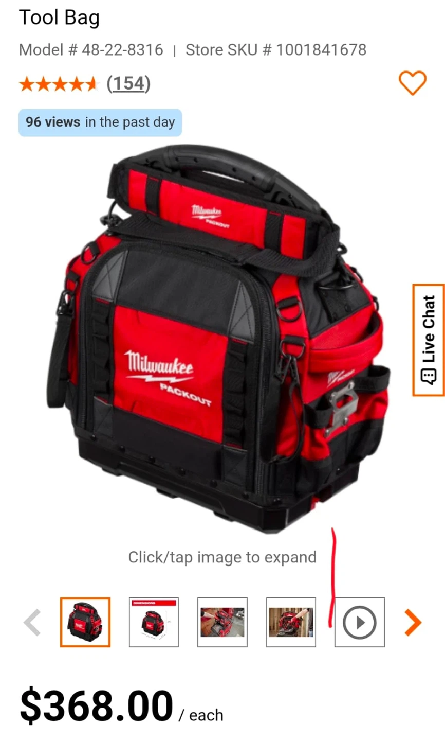 Milwaukee PACKOUT Tool Bag - photo 3