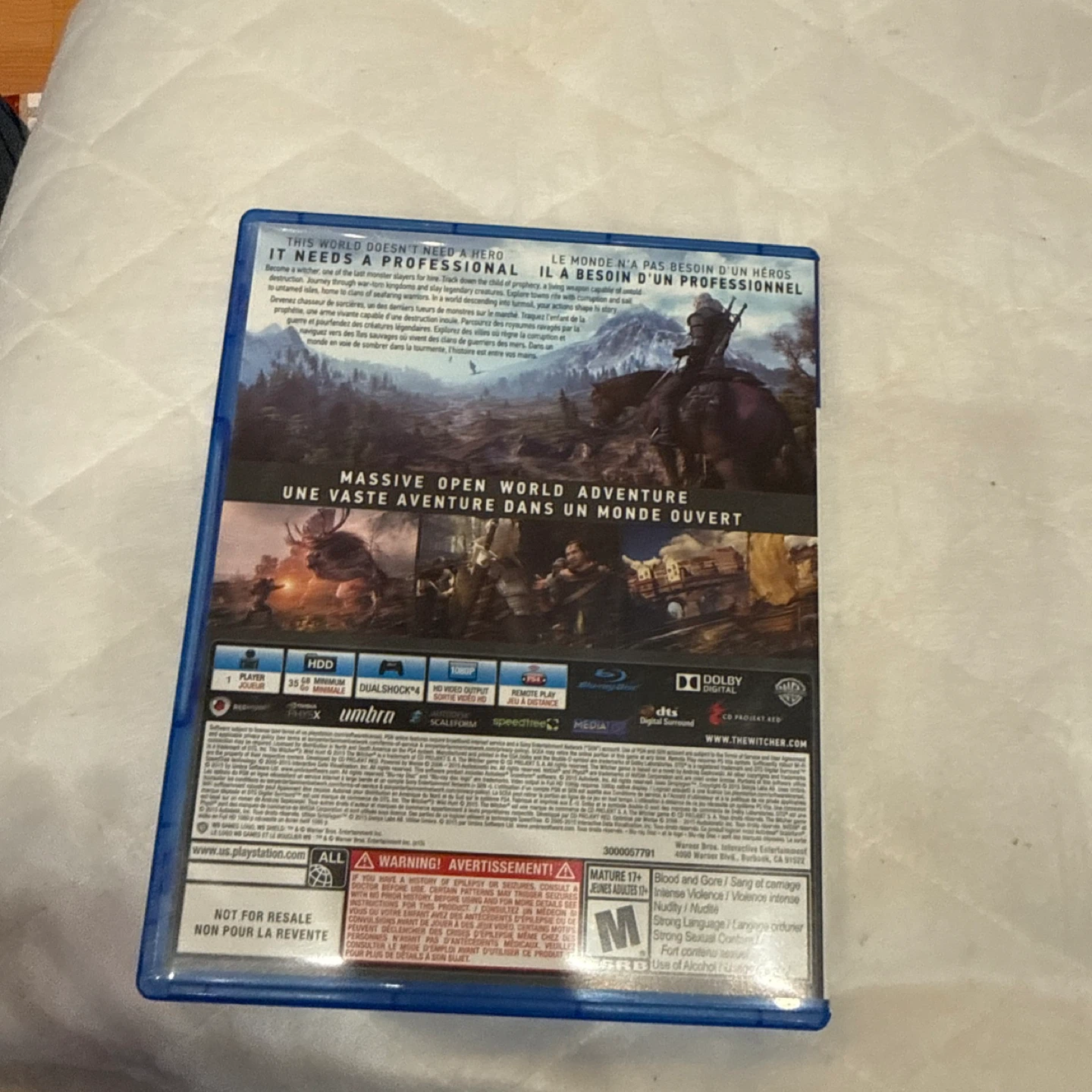 The Witcher 3: Wild Hunt PS4 Game - photo 3