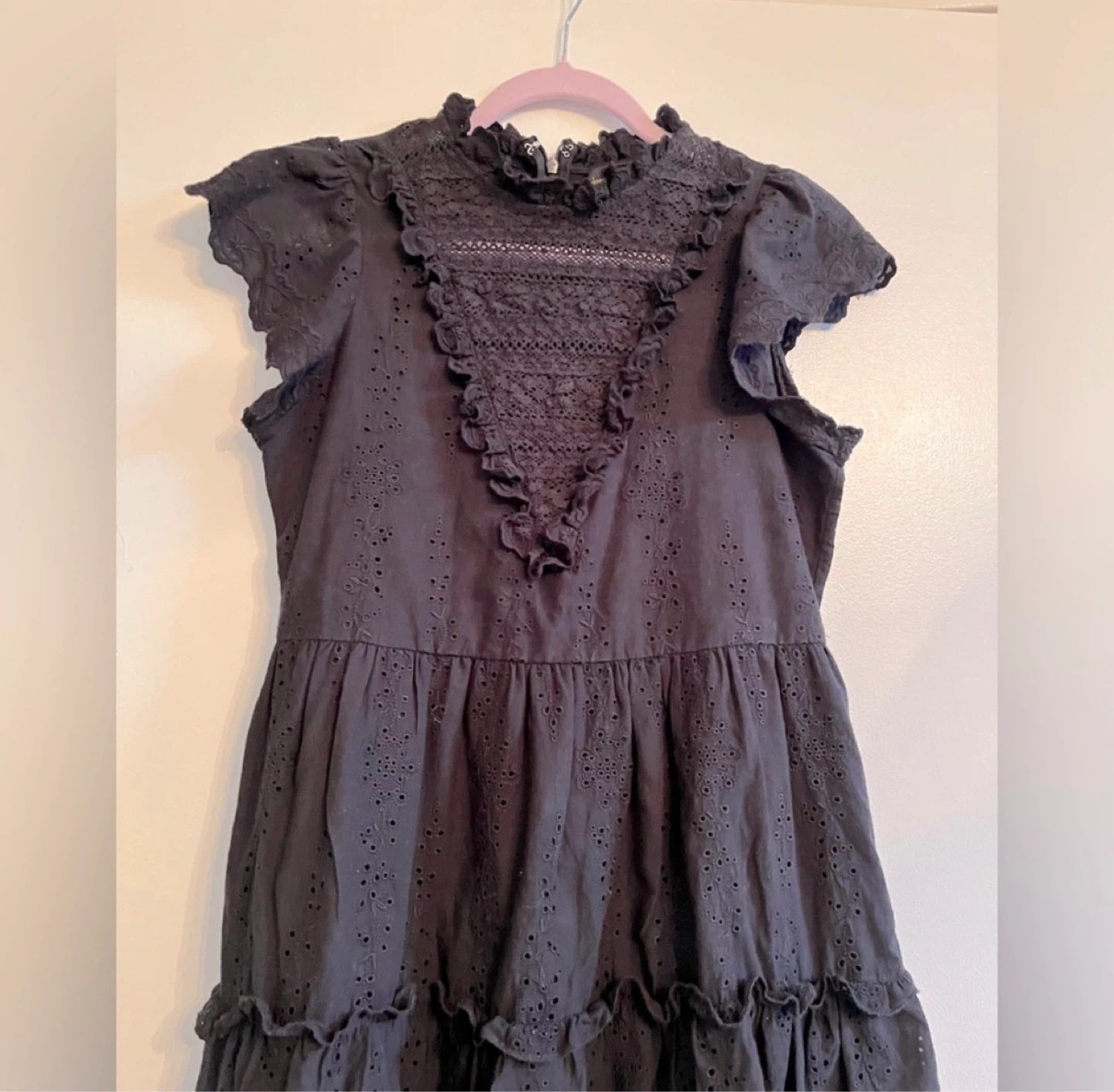 House of Harlow Eyelet Tiered Dress ⚽ - photo 2
