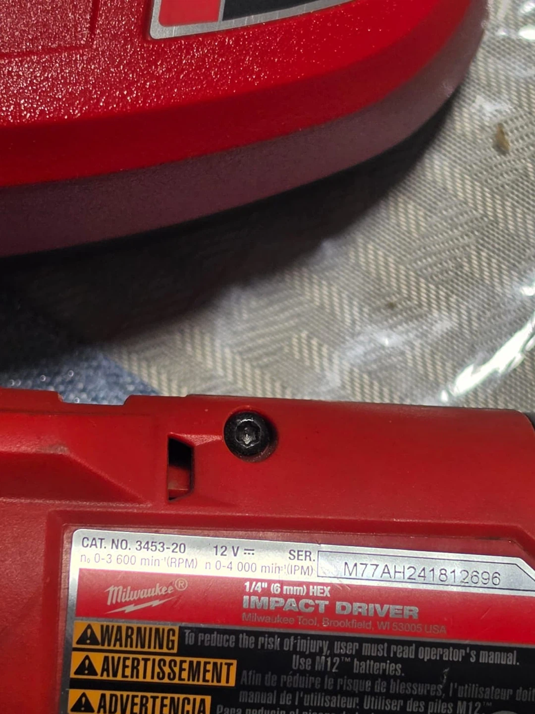 Milwaukee M12 FUEL Impact Driver - photo 3
